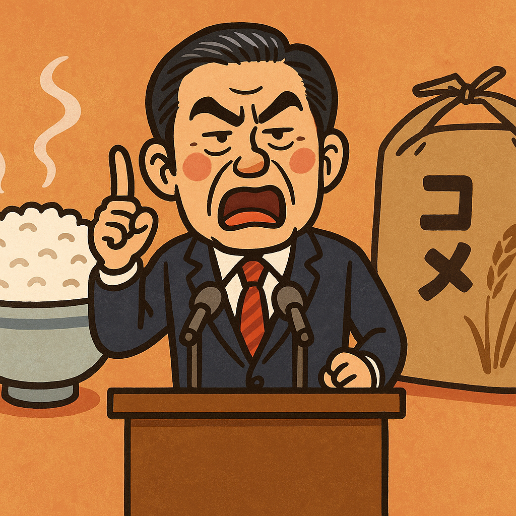 【米不足問題】コメ買ったことないって、どの口が言うとんねん？大臣発言の本音