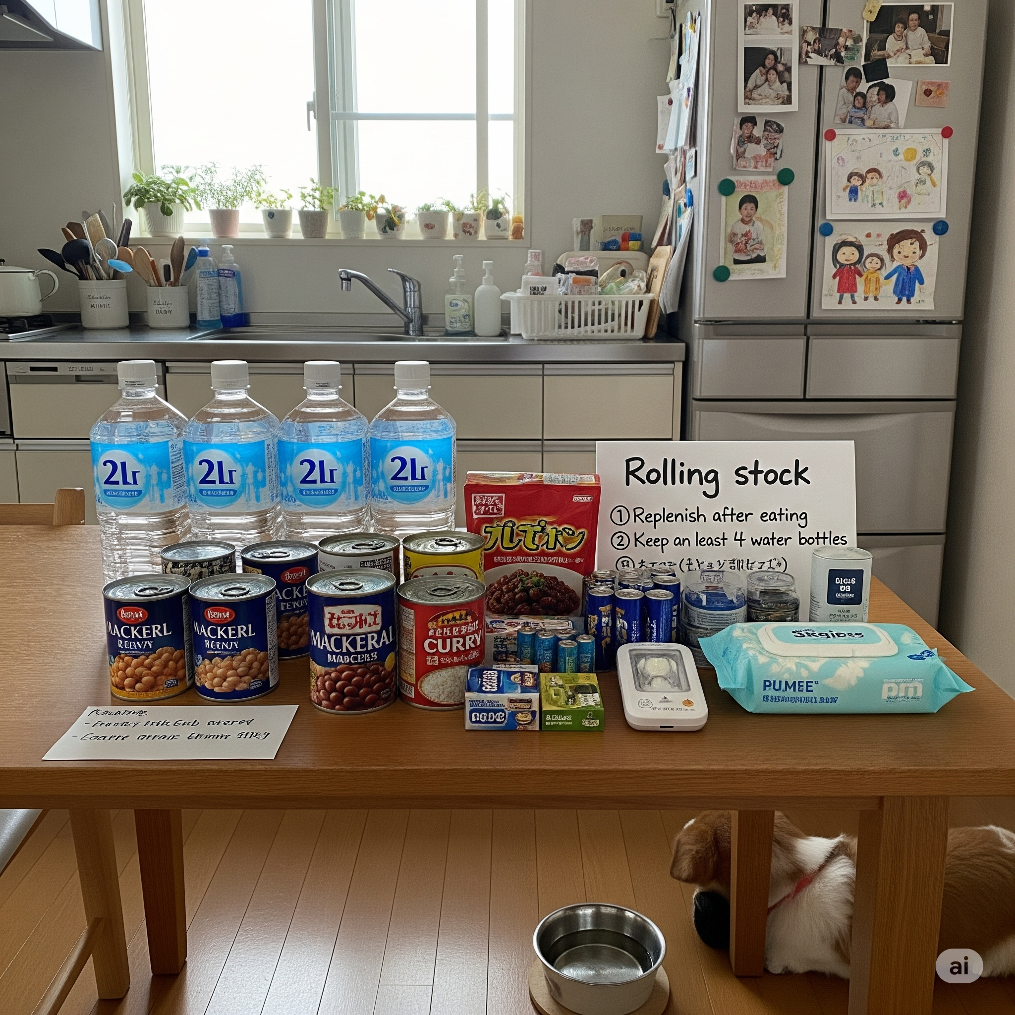 🚨「地震くるらしいけど、水ないとトイレも詰むで、ほんま」/🚨 “They say a big quake might hit, but if there’s no water, even the toilet won’t work”