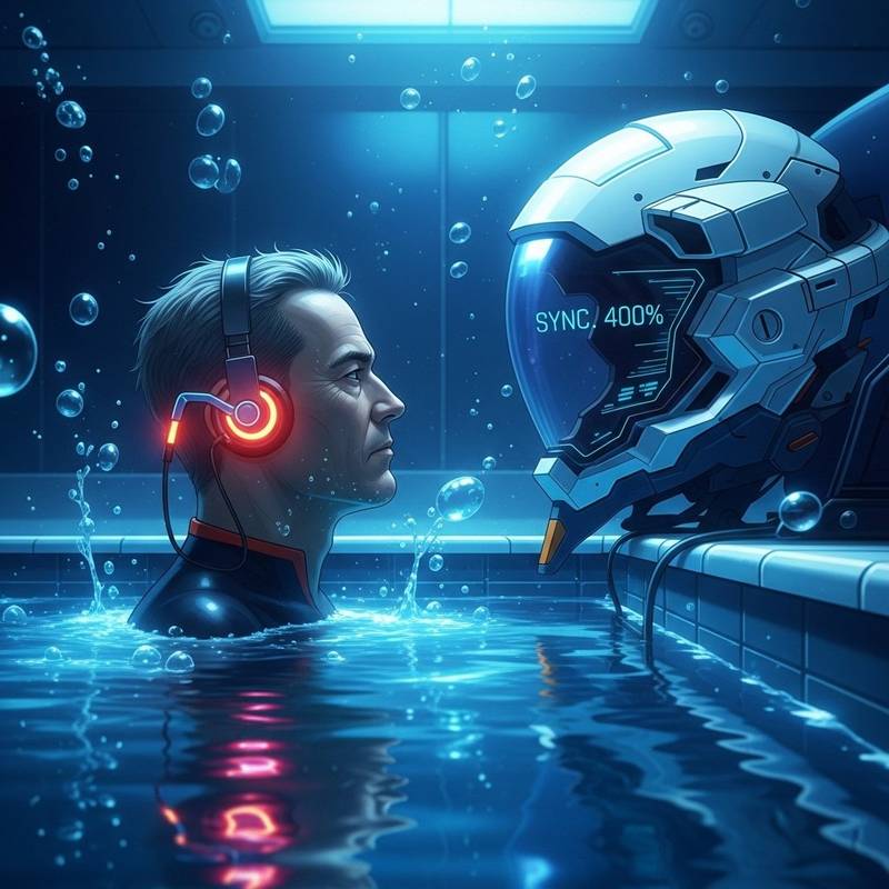 【50代の水泳】水中イヤホンで泳いだら宇宙飛行士気分になった話