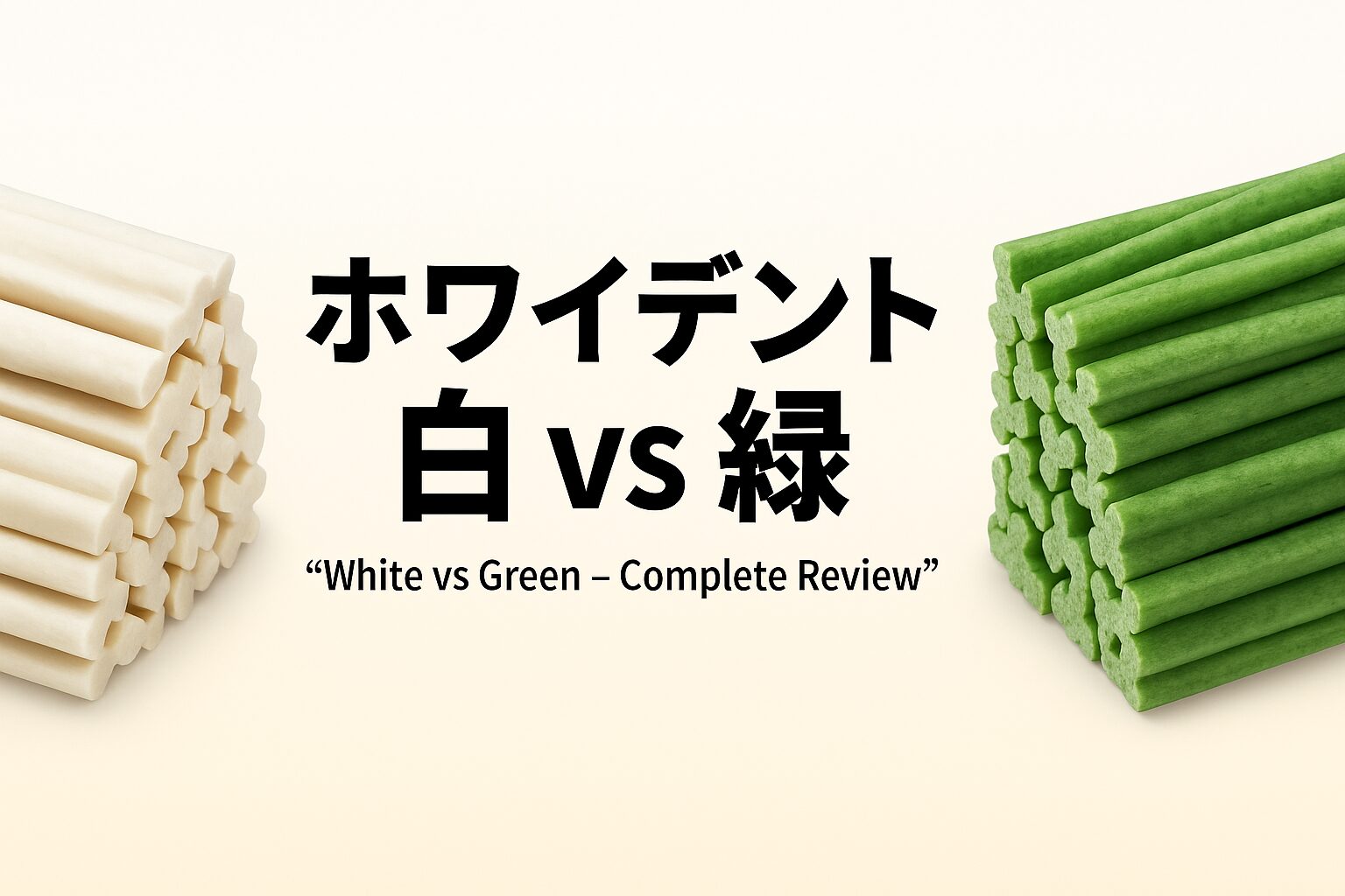 DoggyMan White vs Green Whident Chew Review: Which Is Best for Your Dog?